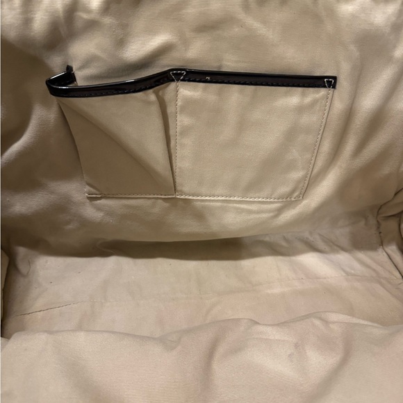 Tory Burch - Ella Black Patent Tote Bag - Picture 3 of 4